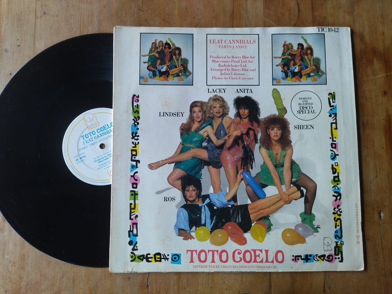 Toto Coelo - I Eat Cannibals 12 (UK VG+)