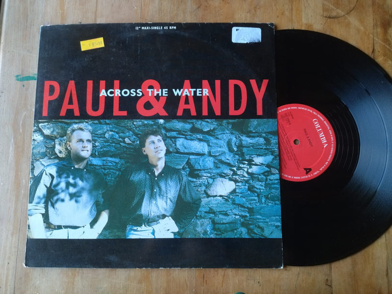 Paul & Andy- Across The Water 12" (Germany EX)