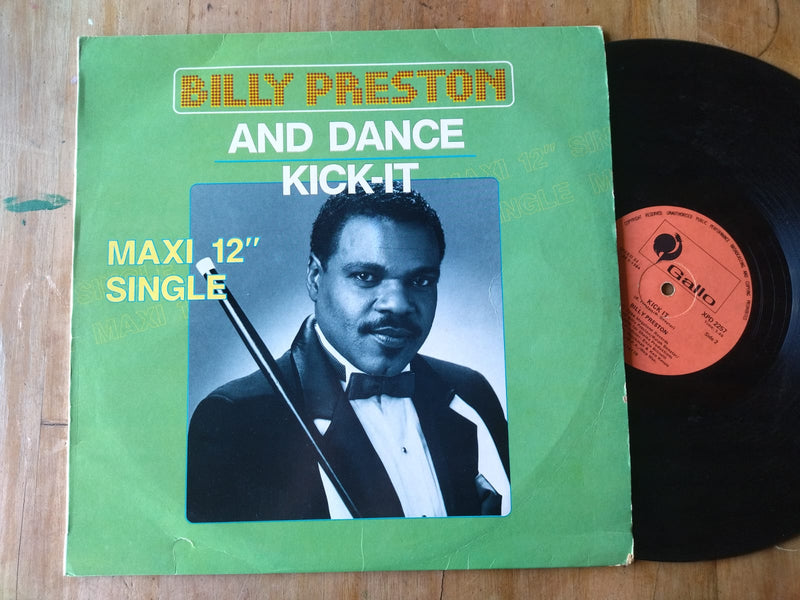 Billy Preston - And Dance Kick It 12" (RSA VG+)