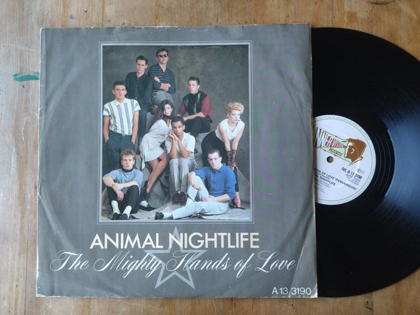 Animal Nightlife - The Mighty Hands Of Love 12" (UK VG)