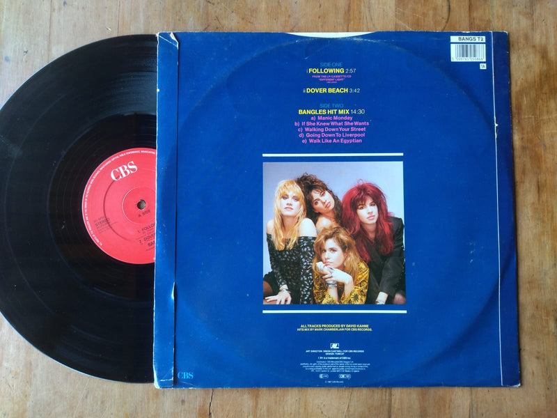 Bangles – Following 12" (UK VG)