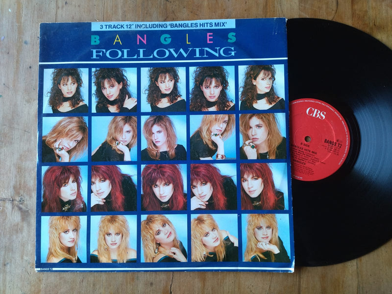 Bangles – Following 12" (UK VG)