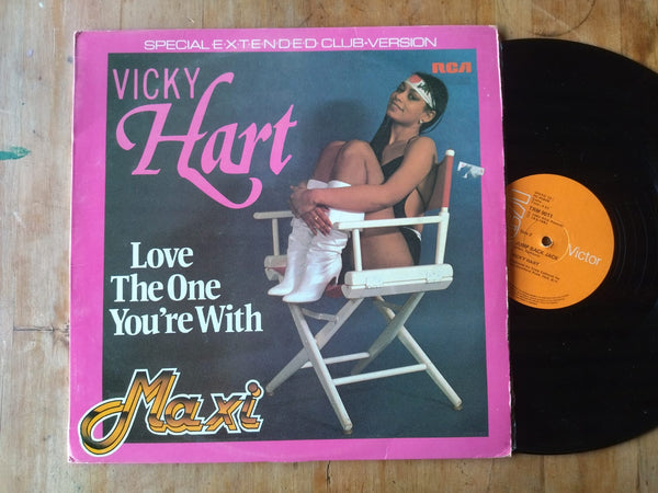 Vicky Hart - Love The One You're With 12" (RSA VG+)