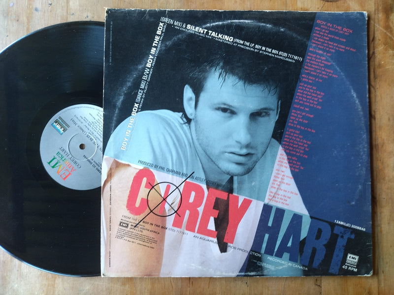 Corey Hart – Boy In The Box 12" (RSA VG+)