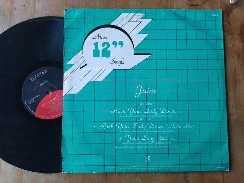 Juice - Rock Your Body Down 12" (RSA VG+)