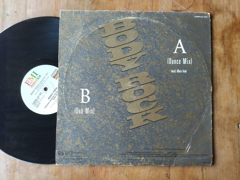 Maria Vidal - Body Rock 12" (RSA VG)