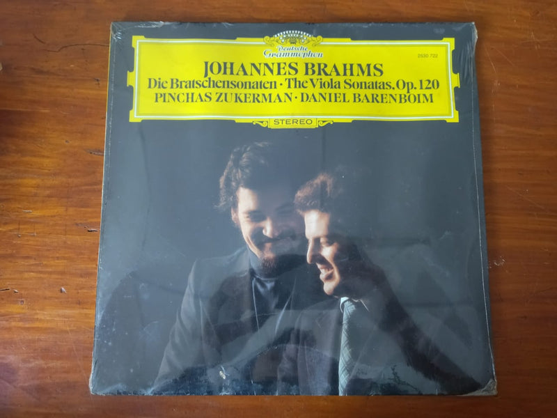 Johannes Brahms, Pinchas Zukerman ∙ Daniel Barenboim – Die Bratschensonaten - The Viola Sonatas, Op. 120 (Germany EX) Sealed