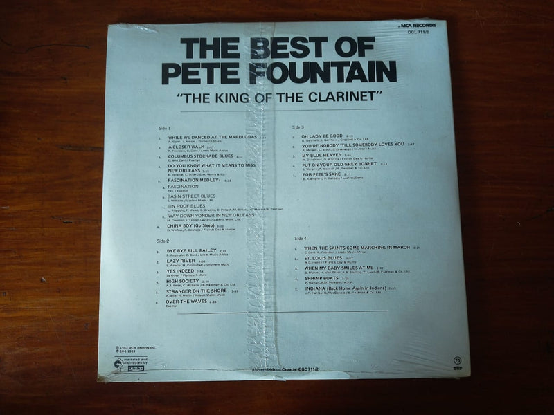 Pete Fountain - The Best Of (RSA EX) Sealed 2LP