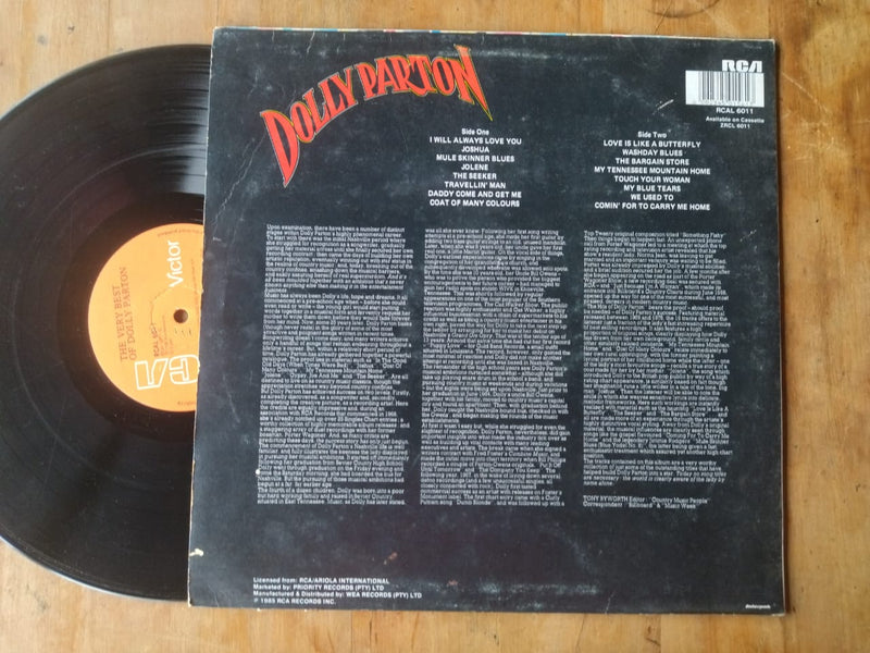 Dolly Parton - The Very Best Of (RSA VG-)