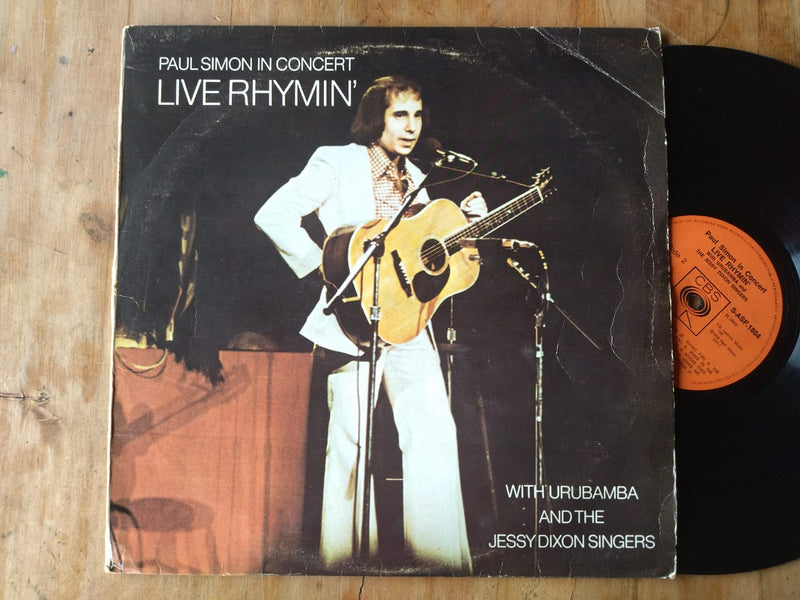 Paul Simon - Live Rhymin' (RSA VG)