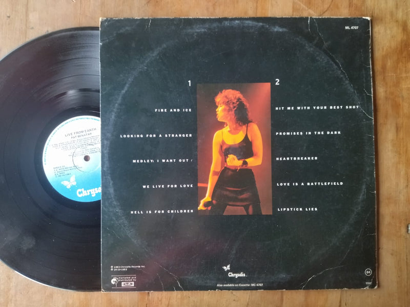 Pat Benatar - Live From Earth (RSA VG)