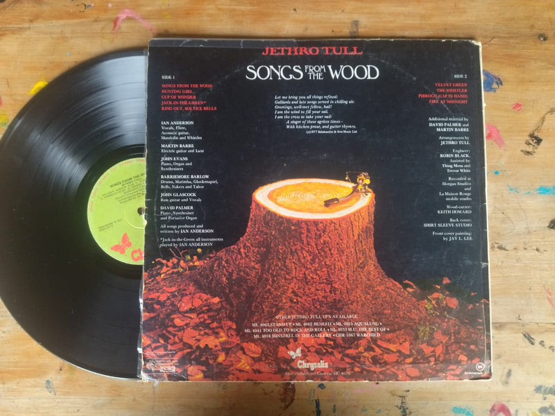 Jethro Tull - Songs From The Wood (RSA VG-)