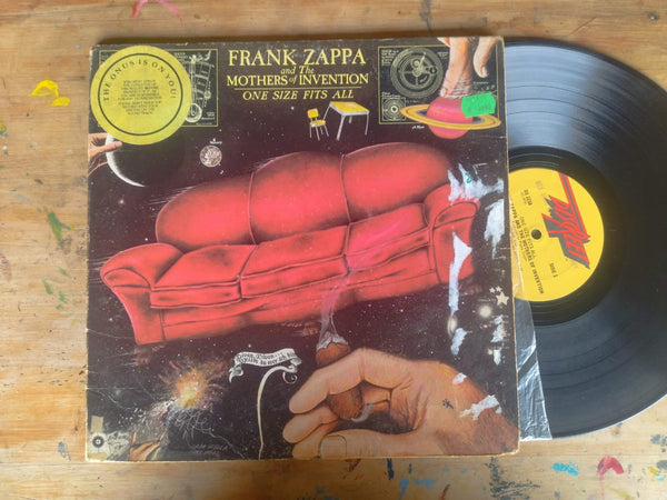 Frank Zappa & The Mothers Of Invention - On Size fits All (USA VG-) Gatefold