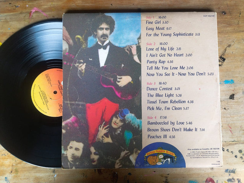 Frank Zappa - Tinseltown Rebellion (RSA VG+) 2LP Gatefold