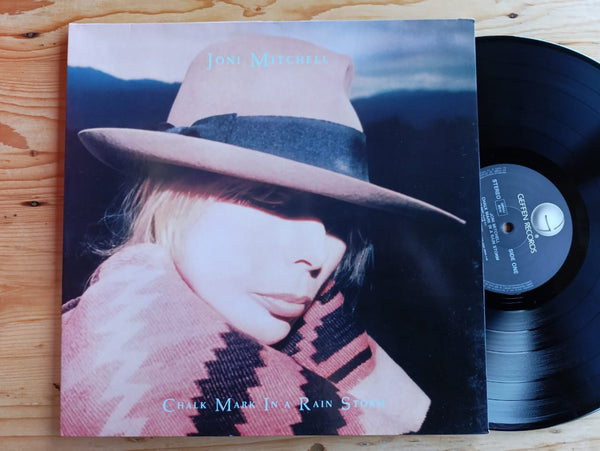 Joni Mitchell - Chalk Mark In A Rain Storm (Germany VG+) Gatefold