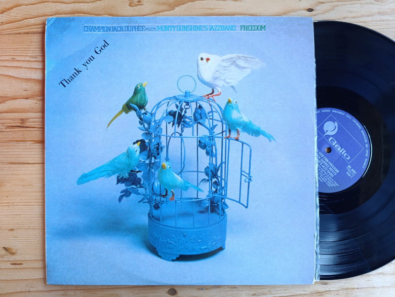 Champion Jack Dupree Meets Monty Sunshine's Jazz Band - Freedom (RSA VG+)