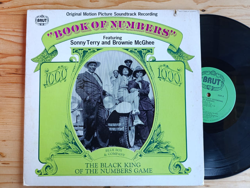 Book Of Numbers OST (USA VG+) Die Cut Gatefold Sonny Terry Brownie McGhee