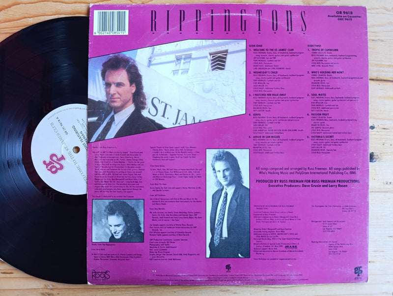 The Rippingtons – Welcome To The St. James' Club (RSA VG+)