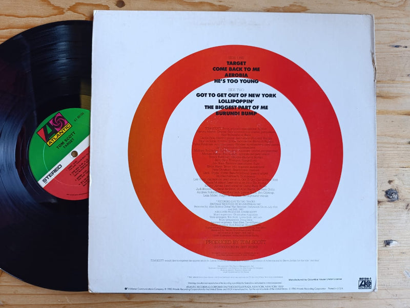 Tom Scott - Target (USA VG)