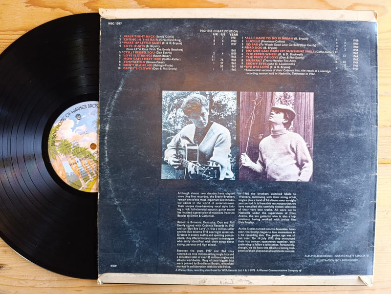 The Everly Brothers – Walk Right Back With (RSA VG-)