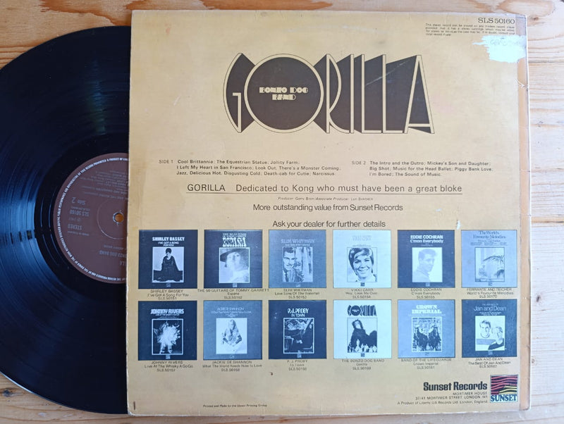 Bonzo Dog Band – Gorilla (UK VG)