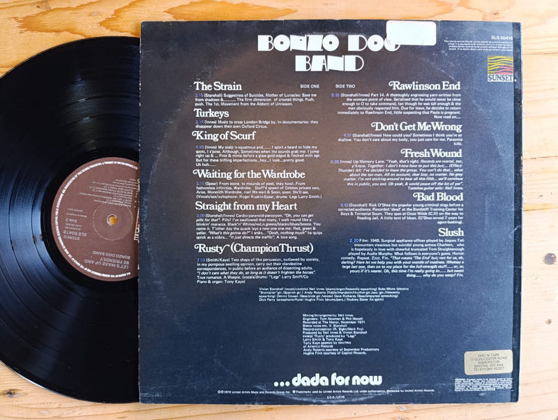 Bonzo Dog Band – Let's Make Up And Be Friendly (UK VG+)