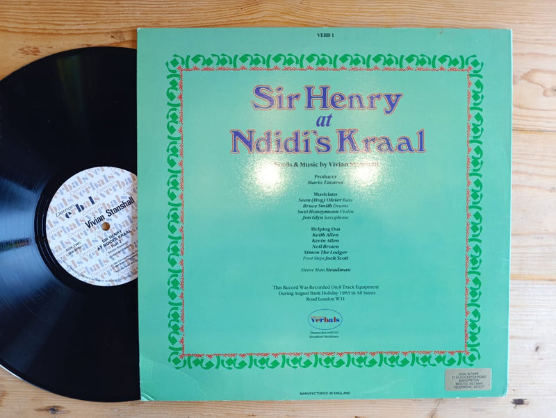 Vivian Stanshall – Sir Henry At Ndidi's Kraal (UK VG+)