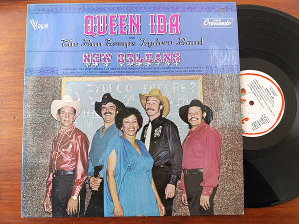 Queen Ida And The Bon Temps Zydeco Band – In New Orleans (France VG+)