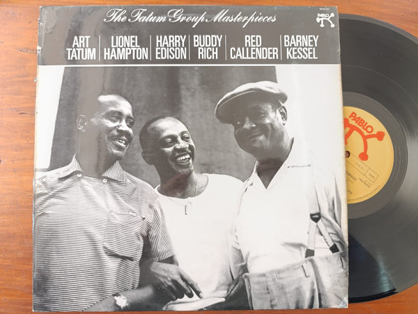 AArt Tatum / Lionel Hampton / Harry Edison / Buddy Rich / Red Callender / Barney Kessel – The Tatum Group Masterpieces (UK VG+)