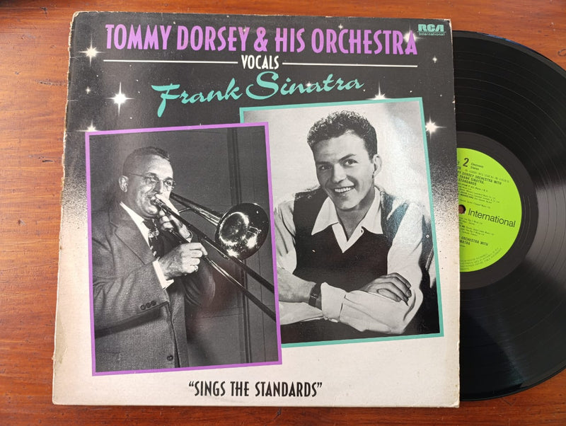 Tommy Dorsey & His Orchestra With Frank Sinatra - Sings The Standards (UK VG+)