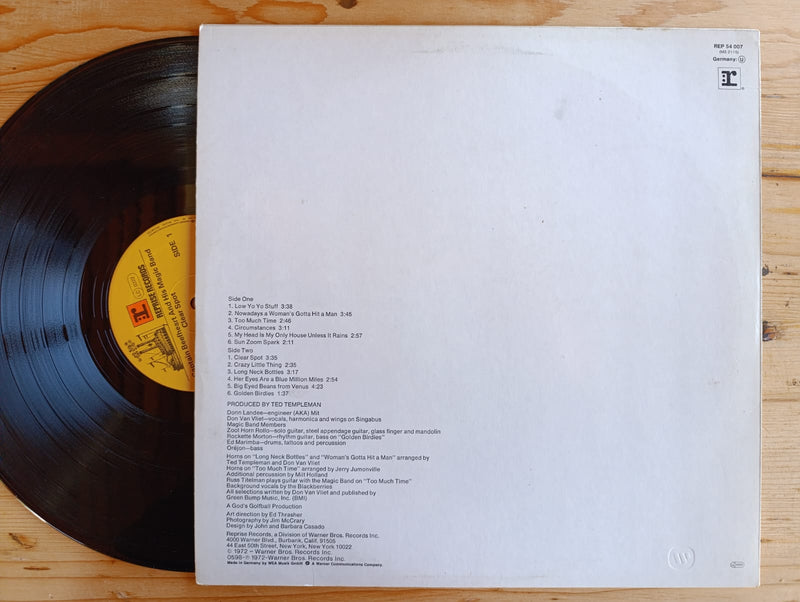 Captain Beefheart And The Magic Band – Clear Spot (Germany VG+)