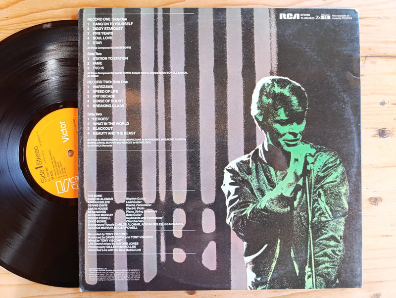 David Bowie - Stage (UK VG+) 2LP Gatefold