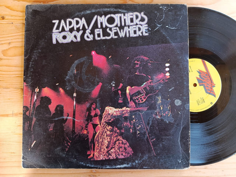 Zappa / Mothers - Roxy & Elsewhere (UK VG) 2LP Gatefold