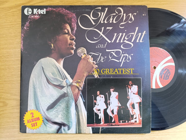 Gladys Knight and The Pips - 30 Greatest (UK VG-/VG) 2LP Gatefold
