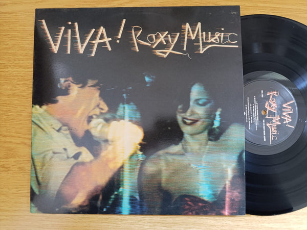 Roxy Music – Viva! Roxy Music (The Live Roxy Music Album) (UK VG+) Gatefold