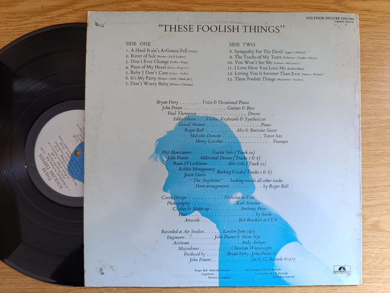 Bryan Ferry - These Foolish Things (UK VG+)