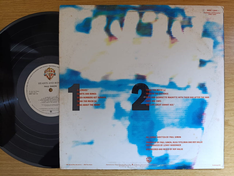 Paul Simon - Hearts And Bones (RSA VG+)