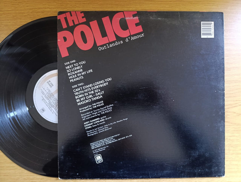 The Police - Outlando D'Amour (Canada VG)