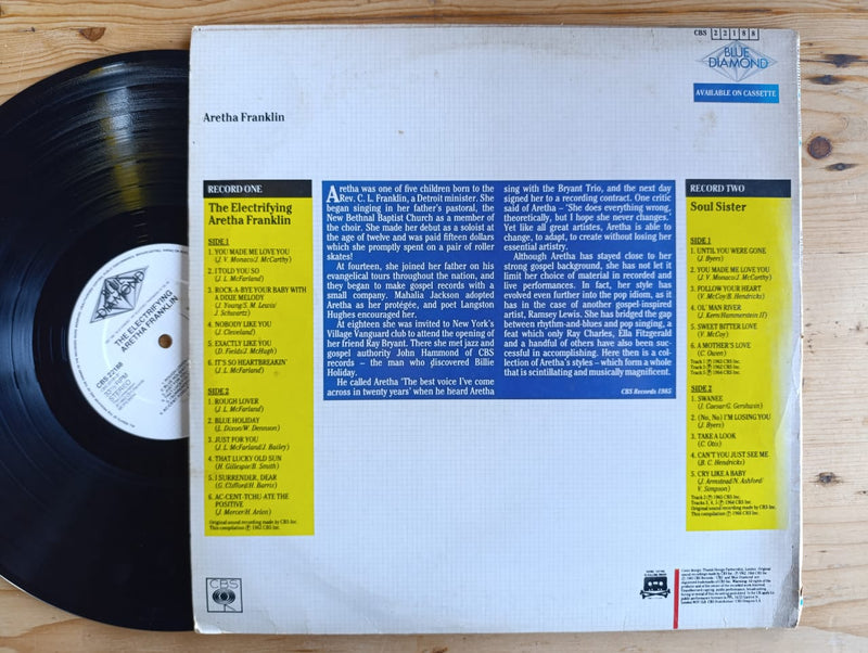 Aretha Franklin - The Electrifying / Soul Sister (UK VG) 2LP
