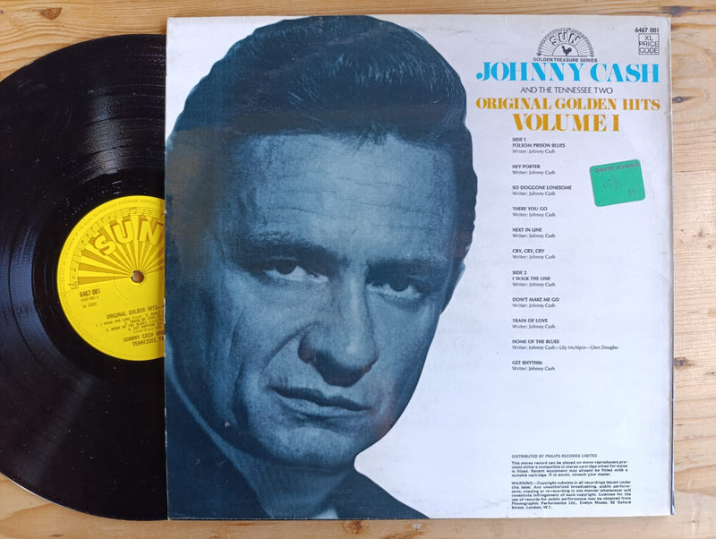 Johnny Cash - Original Golden Hits Volume 1 (UK VG-)