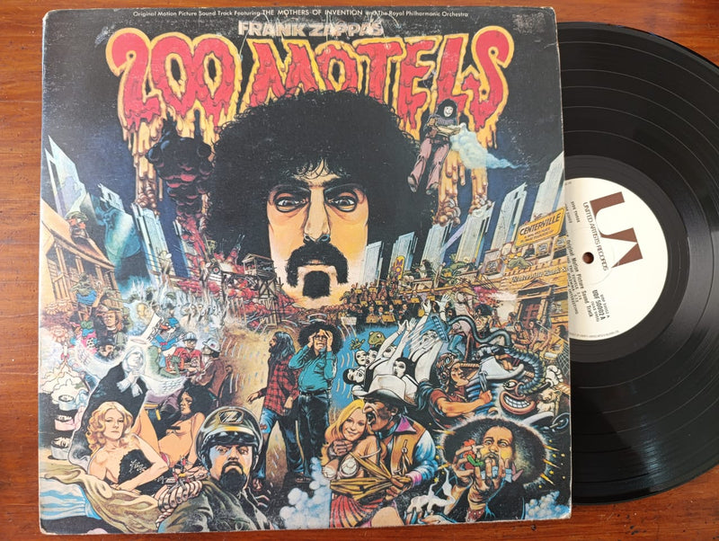 Frank Zappa – 200 Motels OST (UK VG+) 2LP Gatefold