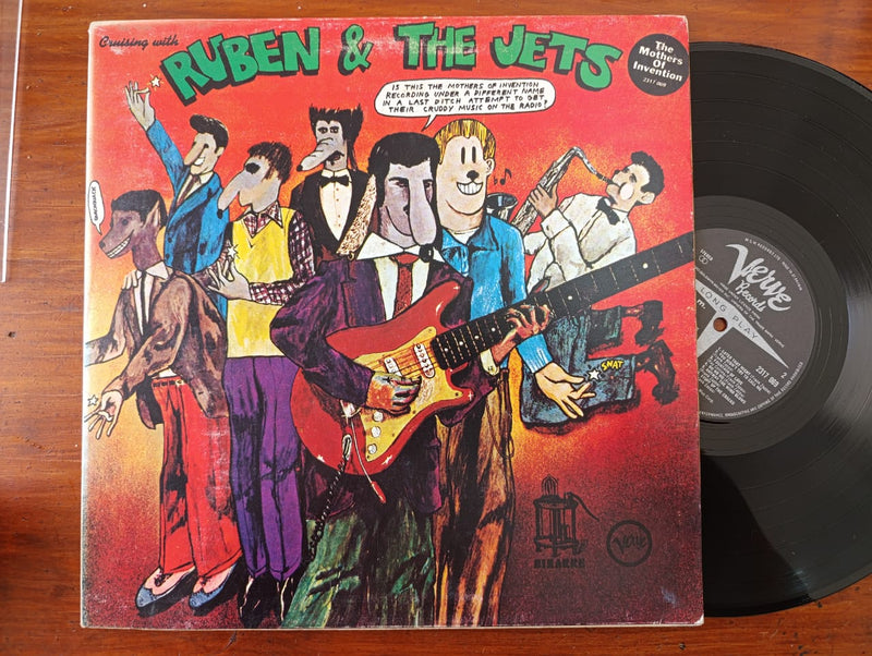 The Mothers Of Invention – Cruising With Ruben & The Jets (UK VG+) Gatefold  Zappa