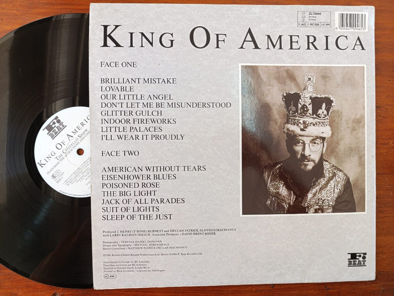 Elvis Costello - King Of America (Germany VG)