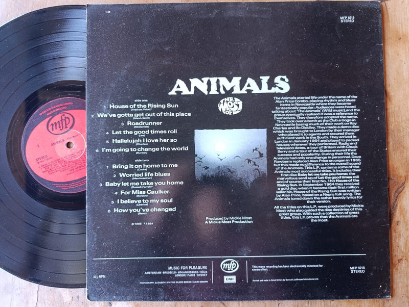 Animals - The Most Of The Animals (UK VG)