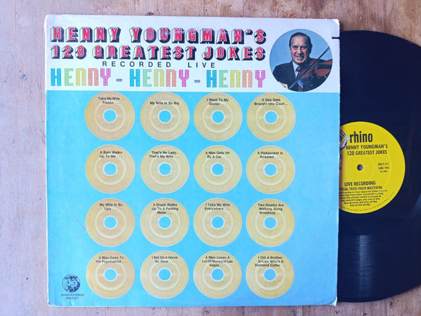 Henny Youngman - 128 Greatest Jokes (USA VG+)