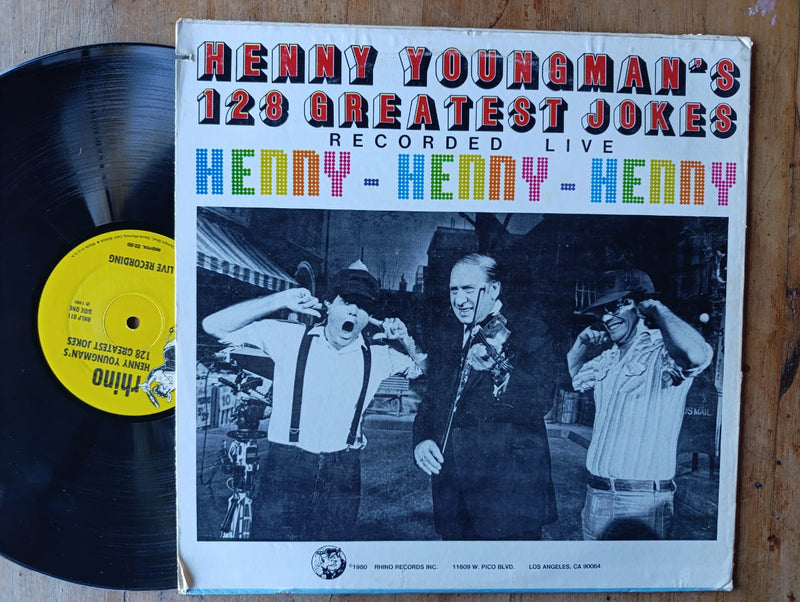 Henny Youngman - 128 Greatest Jokes (USA VG+)