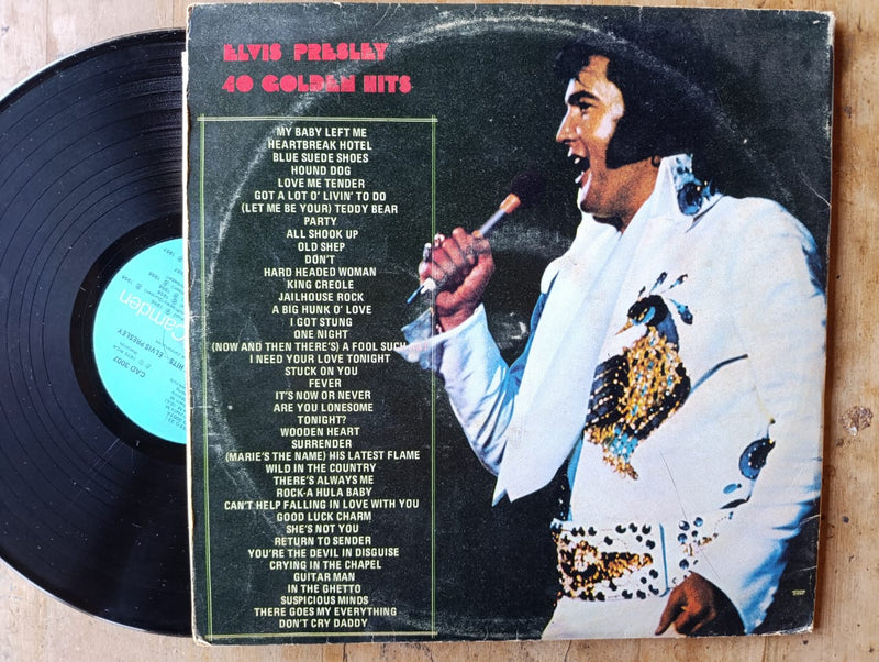 Elvis Presley - 40 Golden Hits (RSA VG-) 2LP Gatefold