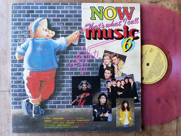 NOW That's What I Call Music 6 (RSA VG) Gatefold Pink Vinyl