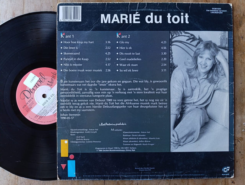 Marié du Toit – Hier Is Ek (RSA VG-)