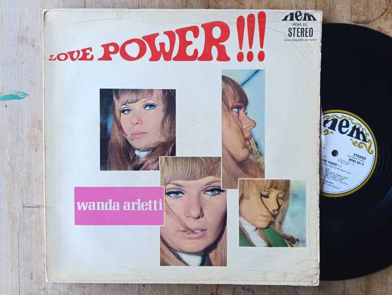 Wanda Arletti - Love Power!!! (RSA VG) Gatefold